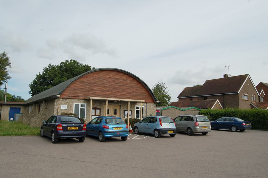 The Hall in the quaint Chilterns village of Little Gaddesden, 15 miles from London, is the usual venue for Kriegsspiel games in the UK as at 2011